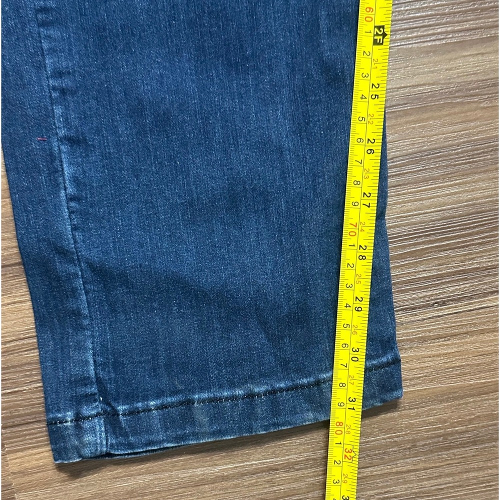 Mugsy Studio Blues Mens Slim Straight Dark Wash Denim Jeans Sz 40x32 - Picture 6 of 9